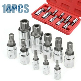 ⚡NEW 8⚡Socket Set 10Pcs Anti-rust Anti-corrosion Wrench Hand Tools Vandium steel