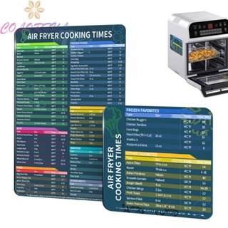 【COLORFUL】Schedule Cheat Sheet For Food For Instant Pot Instapot Cooking Magnet Set