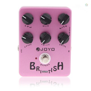 Audioworld JOYO JF-16 แป้นเหยียบเอฟเฟคกีตาร์ แอมป์เสียง สไตล์อังกฤษ