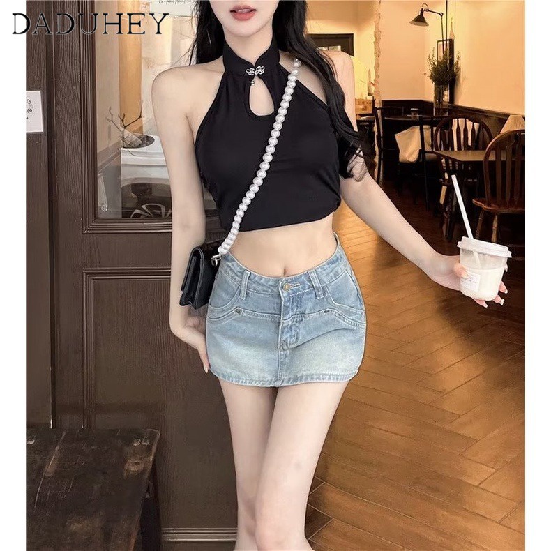 daduhey-new-korean-version-of-ins-denim-skirt-with-high-waist-and-loose-buttock-skirt-small-size-a-line-skirt