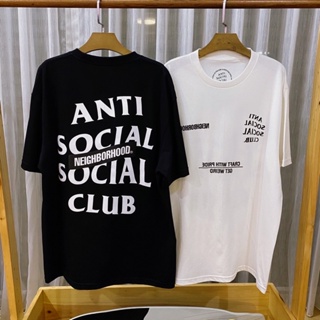 YF41 CZH เสื้อยืดแขนสั้น Anti Social Social Club oversize SML