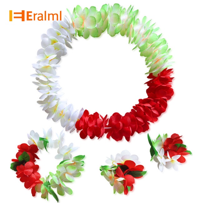 eralml-4-ชิ้น-เซต-ฤดูร้อน-ฮาวาย-ดอกไม้-พวงมาลัย-ปาร์ตี้-ประดิษฐ์-ตกแต่งภาพ-พร็อพ