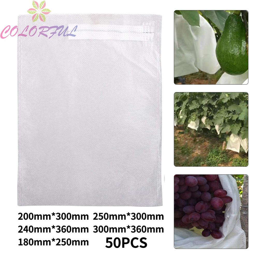 colorful-50pcs-garden-plant-fruit-cover-protect-net-mesh-bag-against-insect-bird-pest