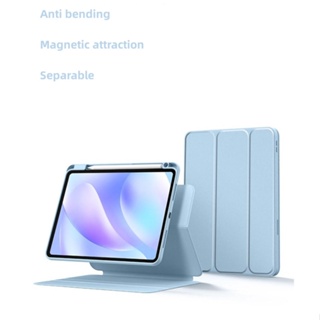 for เคสไอแพด Gen10 2022 10 9 iPad Pro 11 Air 5  Air 4  10 2 Separable เคสป้องกันแม่เหล็ก อัพเกรดการป้องกันโค้งงอ สําหรับ