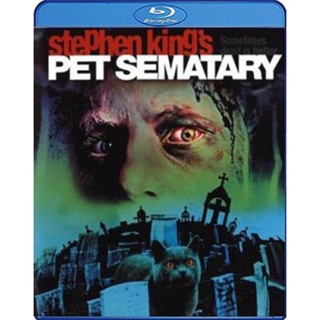 หนัง Bluray ออก ใหม่ Pet Sematary (1989) กลับมาจากป่าช้า (เสียง Eng | ซับ Eng/ ไทย) Blu-ray บลูเรย์ หนังใหม่