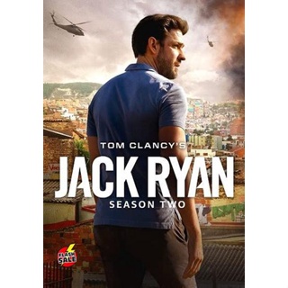 DVD ดีวีดี Tom Clancys Jack Ryan Season 2 (2019) สายลับแจ็ค ไรอัน ปี 2 (8 ตอนจบ) (เสียง ไทย/อังกฤษ | ซับ ไทย/อังกฤษ) DVD