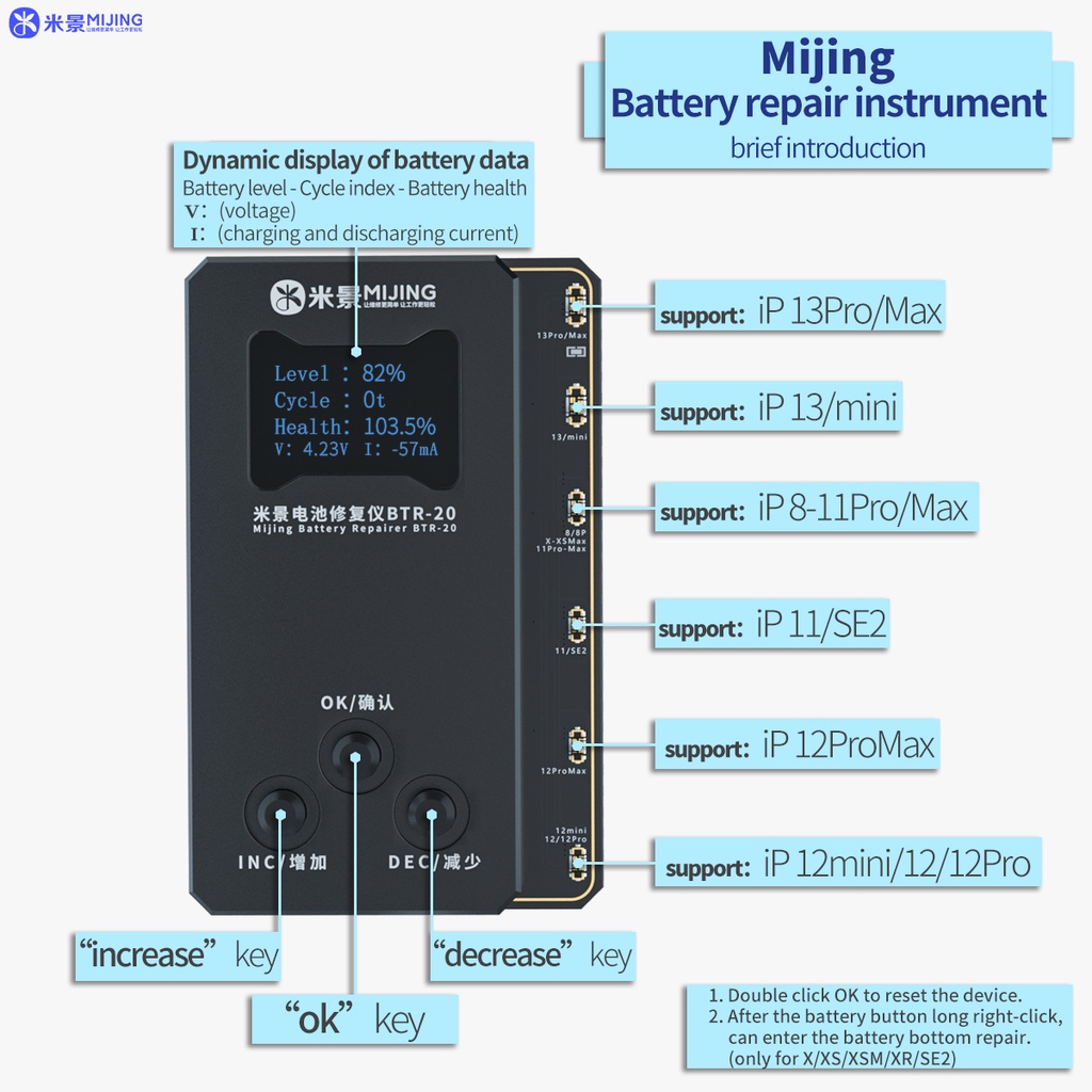 mijing-btr-20-สายเคเบิลอ่อน-ซ่อมแซมแบตเตอรี่-แบบเปลี่ยน-สําหรับ-iphone-11-12-13-pro-max-mini