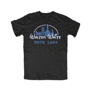 ใหม่ เสื้อยืด ผ้าฝ้าย พิมพ์ลาย Walther Meth Labs Herrentshirtschwarz Breaking Bad Crystal Meth Los Pollos หลายขนาด สําหรับผู้ชาย【ไซซ์ 2T-6XL】 376449