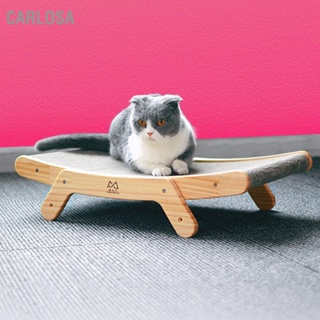 CARLOSA Corrugate Cat Scratching Board Deformable Scratch Resistant Standing Pad สำหรับสัตว์เลี้ยง