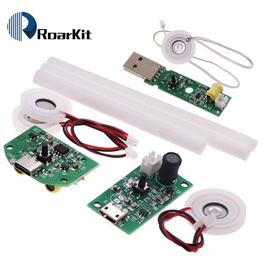 TYPE-C USB Mini Humidifier DIY ชุด DC 5V Mist Maker และ Driver Circuit ...