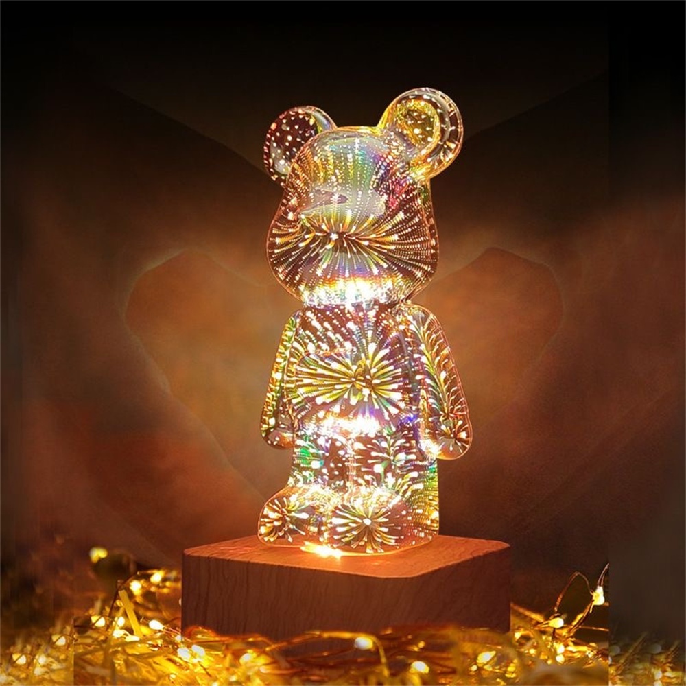 3d-ดอกไม้ไฟหมีแสงหมีเรืองแสงโคมไฟบรรยากาศงานศิลปะไฟกลางคืนห้องนอนโคมไฟตั้งโต๊ะไฟ-usb-ของขวัญวันเกิดคริสต์มาสตกแต่งดอกไม้