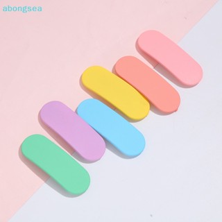 Abongsea กิ๊บติดผม ด้านข้าง สีแคนดี้ น่ารัก หวานแหวว เครื่องประดับ สําหรับผู้หญิง เด็กผู้หญิง ตกแต่งผม 2 ชิ้น