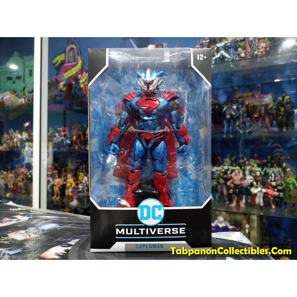 Jual MCFARLANE TOYS DC MULTIVERSE SUPERMAN UNCHAINED ARMOR di Seller