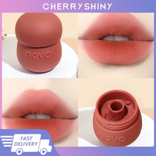 Novo Matte Velvety Lip หมอกเผยให้เห็นสีขาวกันน้ำ Lip Beauty