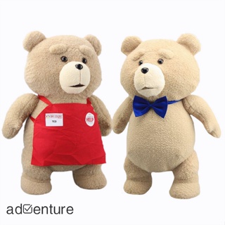 Adven ตุ๊กตาหมีเท็ดดี้ ผ้ากํามะหยี่ขนนิ่ม ขนาด 45 ซม. ของเล่นสําหรับเด็ก ของขวัญวันเกิด