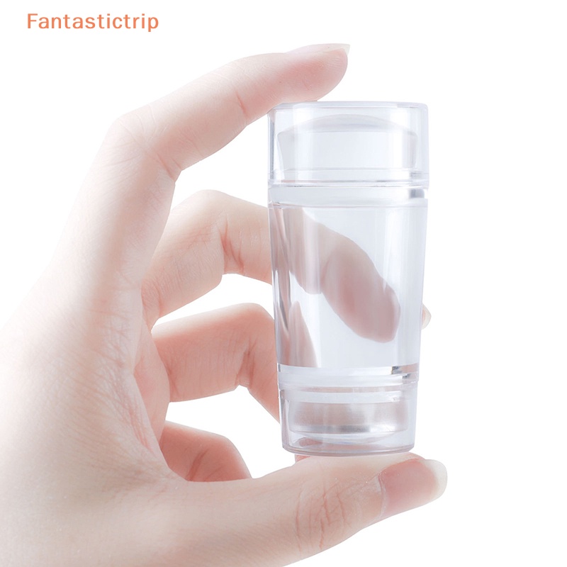 fantastictrip-ชุดแสตมป์ซิลิโคน-ด้ามจับเมทัลลิก-สําหรับปั๊มเล็บ