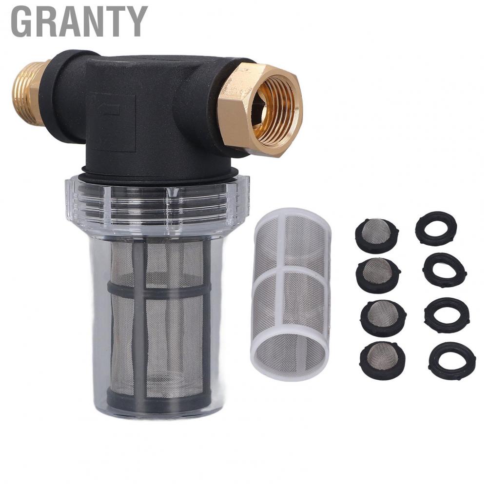 Granty 3/4Inch Garden Hose Filter For Pressure Washer Inlet Water ...