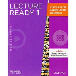 Bundanjai (หนังสือเรียนภาษาอังกฤษ Oxford) Lecture Ready 2nd ED 1 : Students Book (P)