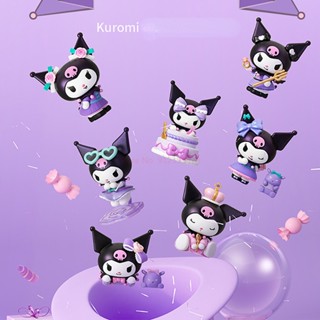 กล่องสุ่ม ตุ๊กตาการ์ตูน Sanrio Kuromi Sanrio Sweetheart Kawaii น่ารัก ของขวัญ สําหรับตกแต่งห้อง