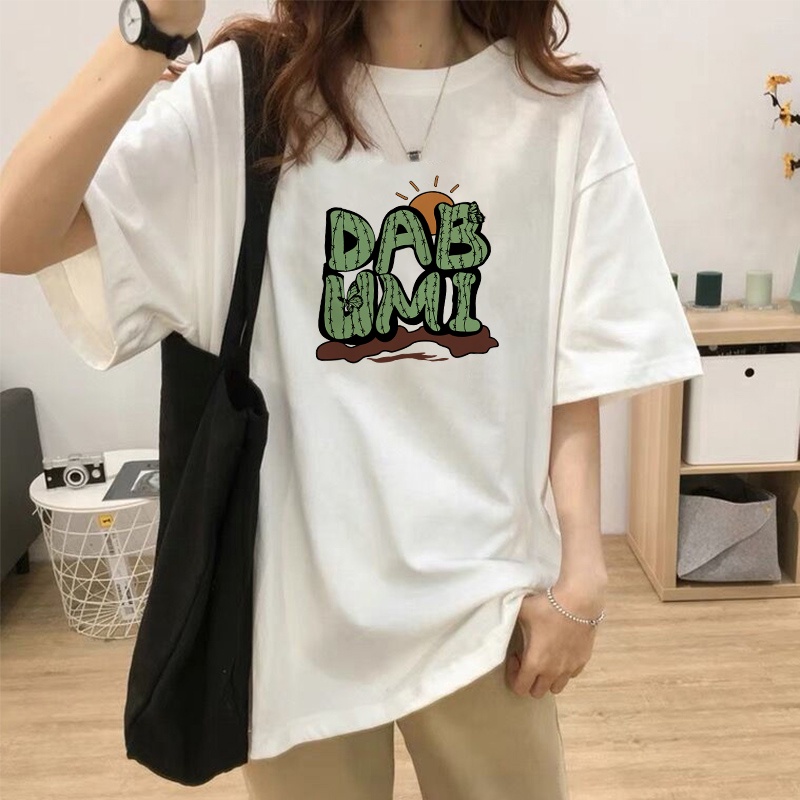 เสื้อยืดแขนสั้นลําลอง-คอกลม-แฟชั่นฤดูร้อน-สําหรับสตรี-2023