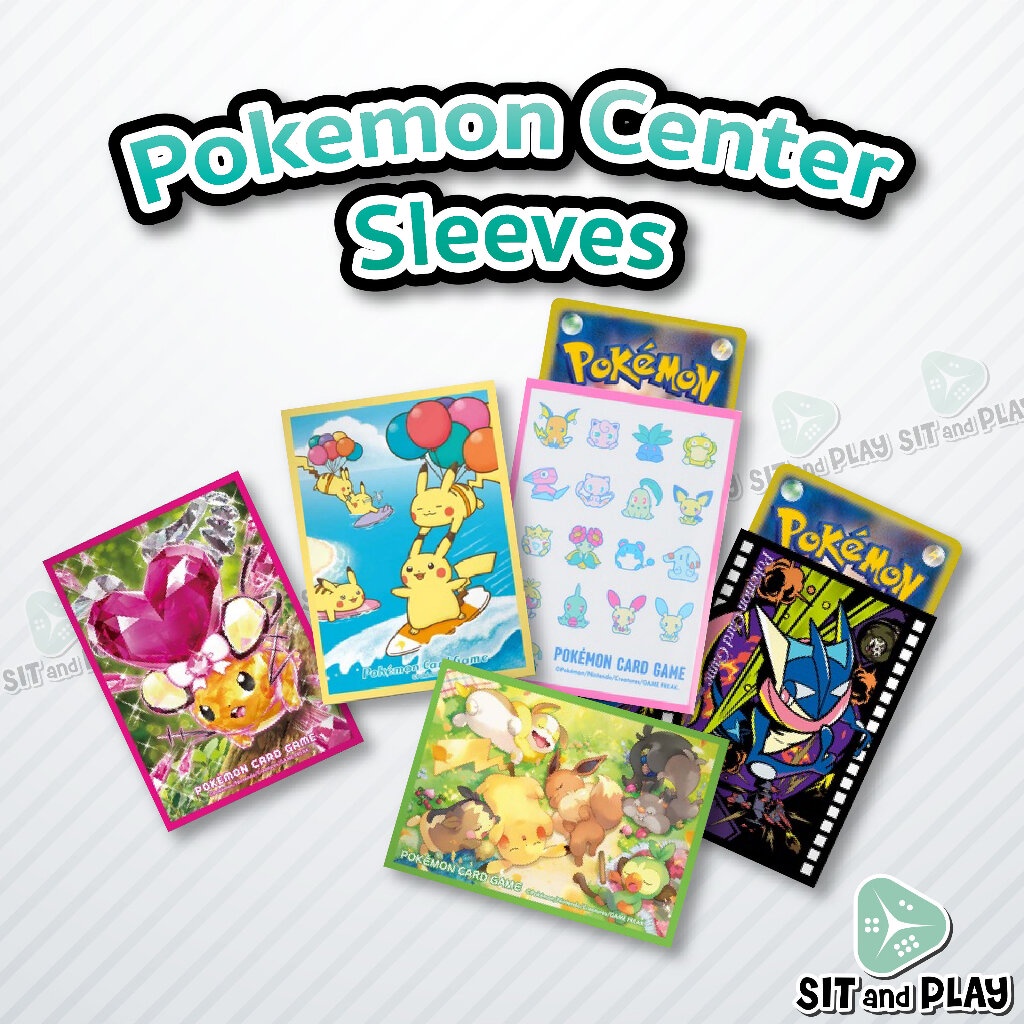 Pokemon TCG: Pokemon Center Japan Exclusive Card Sleeves - Elesa (64-Pack)
