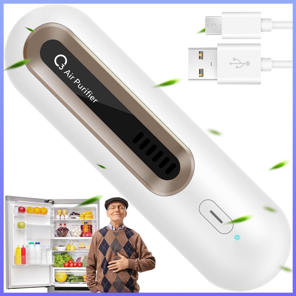 เครื่องกําจัดกลิ่นตู้เย็นไฟฟ้า-800mah-mini-usb-o3-shopsbc9996