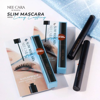 ❤️❤️ นีคาร่า มาสคาร่า ปัดขนตา NEE CARA SLIM MASCARA  #DEEP DARK 5กรัม