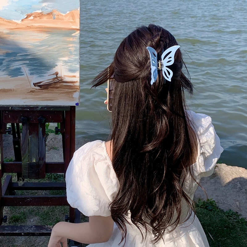 ruby-กิ๊บติดผมแฟชั่น-รูปกรงผีเสื้อ-ขนาดใหญ่-3-สี-สําหรับผู้หญิง-กิ๊บติดผม-รูปกรงเล็บฉลาม-ผีเสื้อ-แฟชั่นสไตล์เกาหลี-สําหรับผู้หญิง-กิ๊บหนีบผมผีเสื้อสีเรซิ่นแบบละมุน