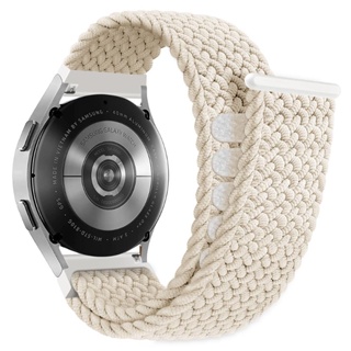 สายนาฬิกาข้อมือ แบบถัก ยืดหยุ่น สําหรับ Samsung Galaxy watch 6 5 pro 4 Classic 46 มม. 3 active 2 Huawei watch GT 2 2e pro