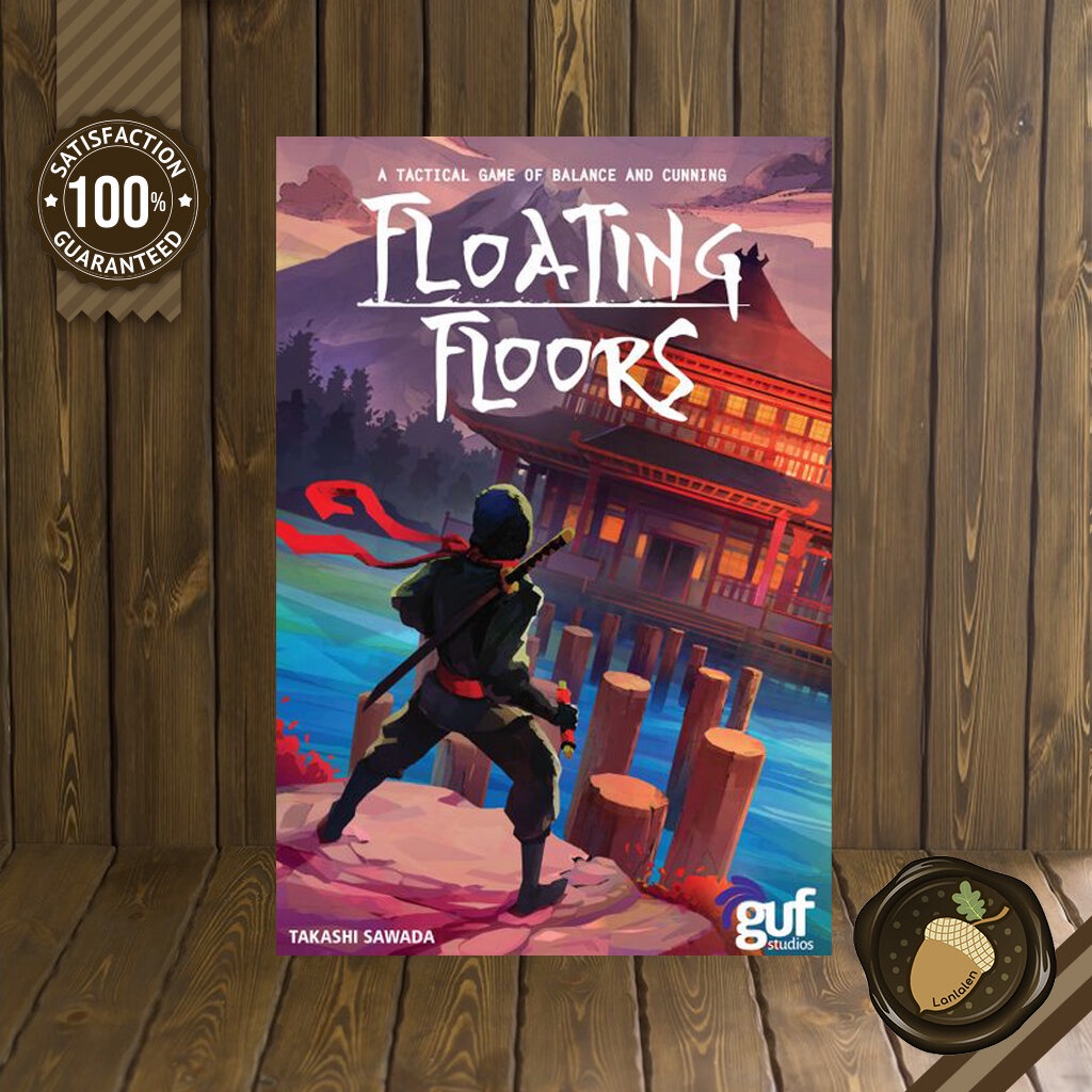 Floating Floors บอร์ดเกมแท้ คู่มือภาษาอังกฤษ Shopee Thailand