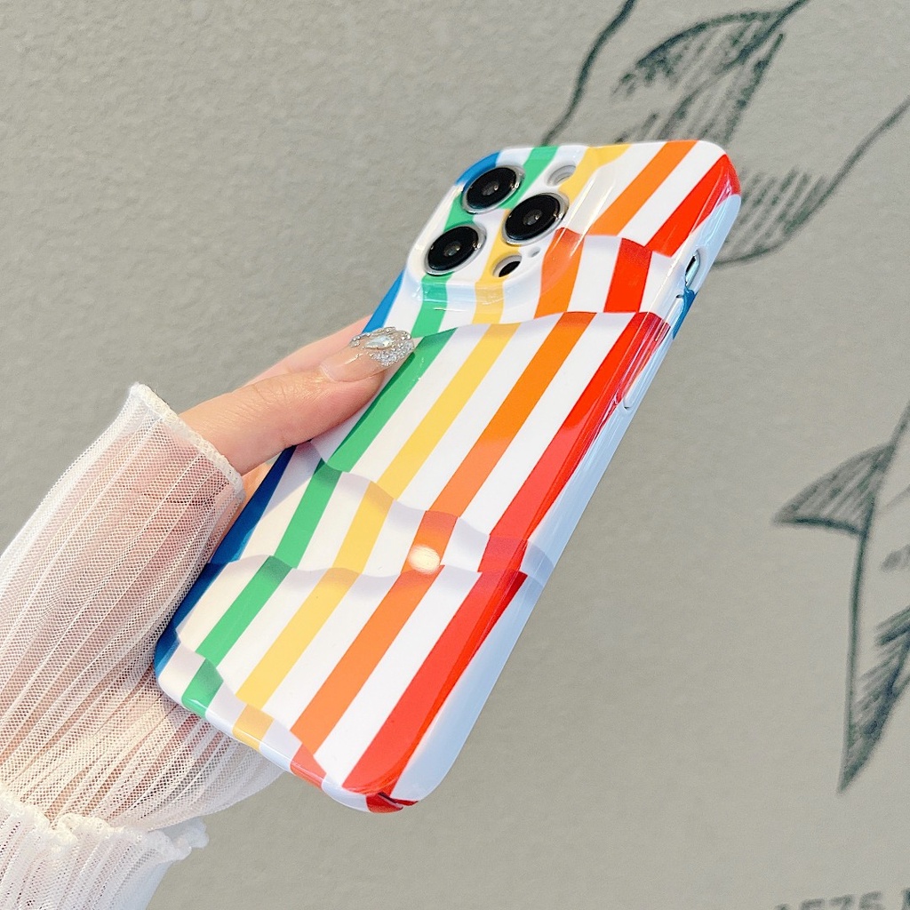 เคสโทรศัพท์มือถือแบบแข็ง-ลายเส้น-ทรงไม่สมมาตร-สร้างสรรค์-สําหรับ-iphone-14-pro-max-14plus-13-13pro-12pro-12promax-11-11pro-12-13mini-x-xr-xs-xsmax-7-8-plus