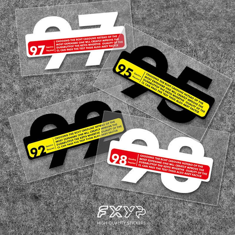 Automotive Fuel Tank Cap Car Stickers Modification Fuel Tank Cap ...