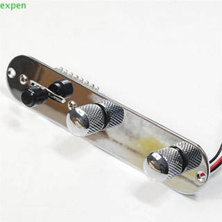 EXPEN Rocket Control Plate Parts Switch Guitar Prewired TL Style Fully Tele Telecaster Plate/Multicolor