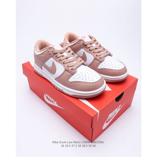 Nike Dunk รองเท้าผ้าใบ ของแท้ ย้อนยุค