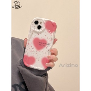 OPPO A98 A78 A57 A17K A55 A54 A16 A15 A77 A74 A93 A92 A52 A12 A3S A5 A7 A5S A15S A31 A53 A9 2020 A5 2020 A96 A76 F9 เคสโทรศัพท์มือถือ ซิลิโคน ลายหัวใจ สีชมพู สําหรับ