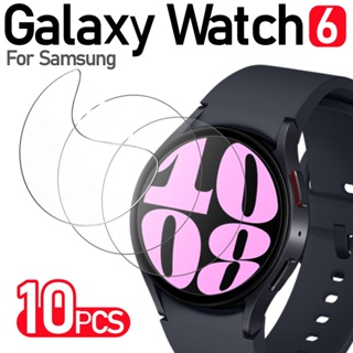 Watch6 ฟิล์มไฮโดรเจลนิ่ม กันรอยหน้าจอ สําหรับ Samsung Galaxy Watch 4 5 6 40 44 มม. 5Pro 4Classic 42 43 46 47 มม.