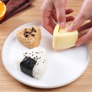 [Asegreen] ใหม่ แม่พิมพ์ซูชิ ข้าวปั้น ทรงสามเหลี่ยม สไตล์ญี่ปุ่น Diy อุปกรณ์เสริม สําหรับบ้าน ห้องครัว