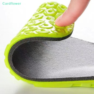 &lt;Cardflower&gt; แผ่นรองพื้นรองเท้า โฟมเมมโมรี่ ระบายอากาศ ดูดซับแรงกระแทก สําหรับผู้ชาย ผู้หญิง เหมาะกับการวิ่ง ลดราคา