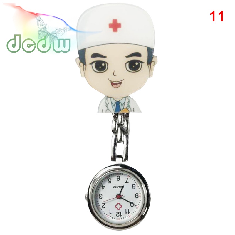 นาฬิกาพ็อกเก็ตควอตซ์-แบบแขวน-ลายการ์ตูนพยาบาล-เรืองแสง-ให้เป็นของขวัญ-สําหรับผู้หญิง