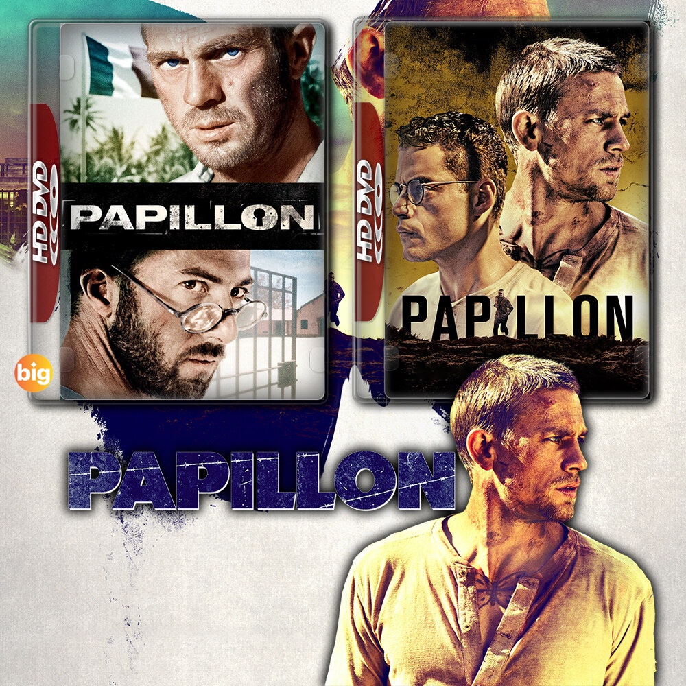แผ่น-dvd-หนังใหม่-papillon-ปาปิญอง-1-2-dvd-หนัง-มาสเตอร์-เสียงไทย-เสียง-ไทย-อังกฤษ-ซับ-ไทย-อังกฤษ-หนัง-ดีวีดี
