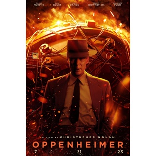 หนัง DVD ออก ใหม่ (Zoom ดูรูปตัวอย่างด้านล่าง) Oppenheimer (2023) ออพเพนไฮเมอร์ (เสียง ไทย | ซับ ไม่มี) DVD ดีวีดี หนังใ