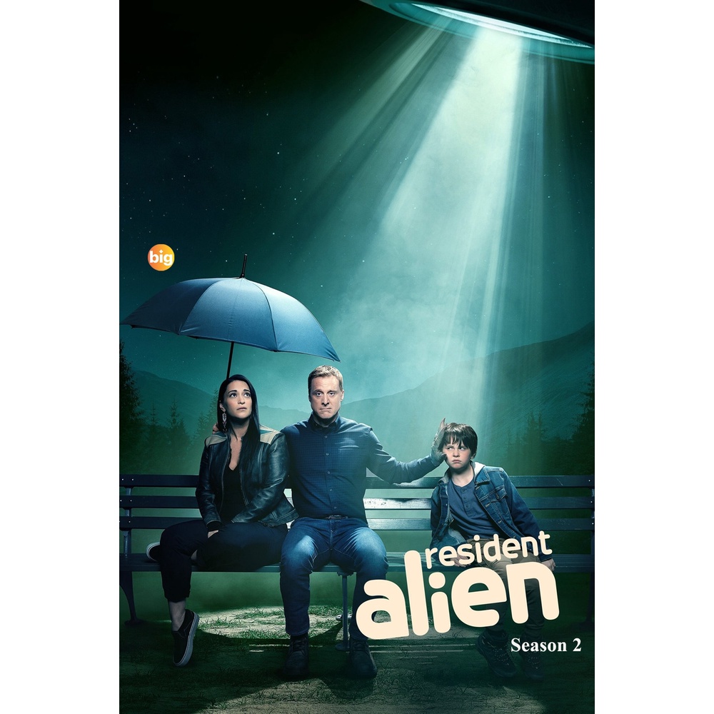 แผ่น-dvd-หนังใหม่-resident-alien-season-2-2022-เรสซิเดนท์-เอเลียน-ปี-2-16-ตอน-เสียง-ไทย-อังกฤษ-ซับ-ไม่มี-หนัง-ดี