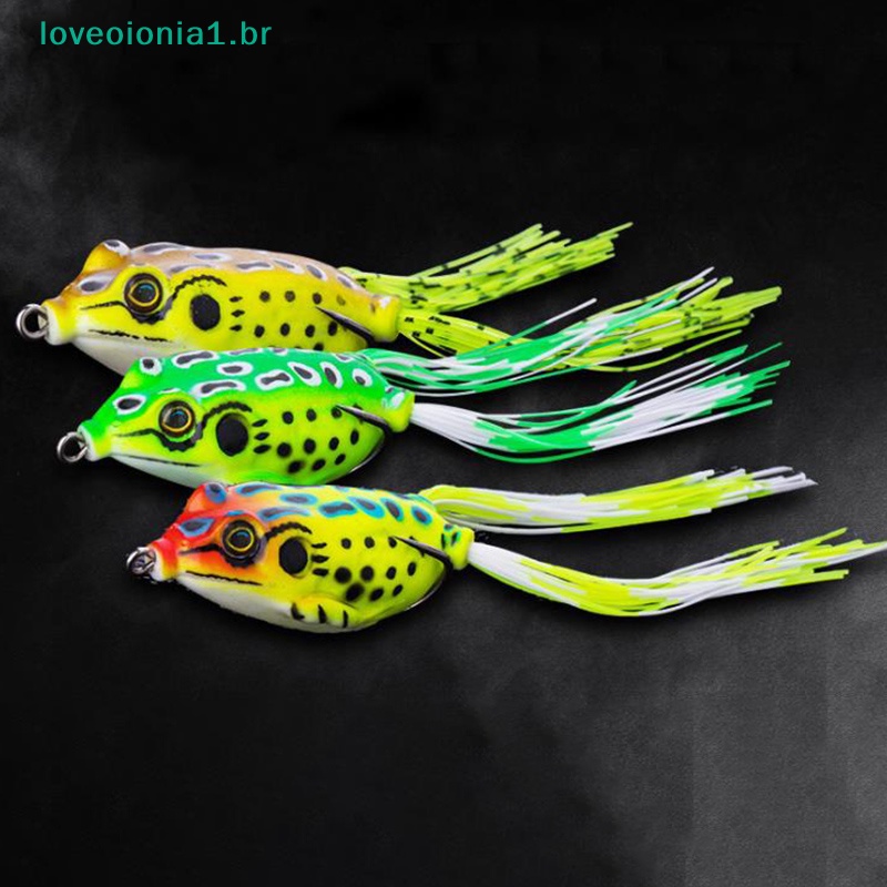 loveoionia1-เหยื่อตกปลา-รูปกบ-แบบนิ่ม-4-ซม-5-กรัม