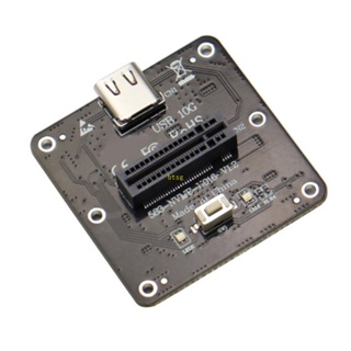 Btsg M 2 เป็น USB3 1 Type-C อะแดปเตอร์การ์ดขยาย JMS583 ชิปควบคุมหลัก สําหรับ 2230-22110 M 2 SSD