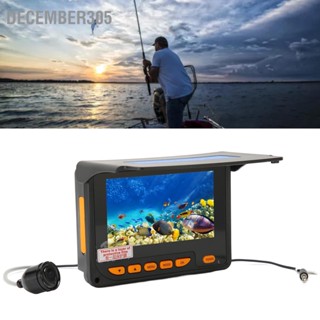 December305 HD Visual กล้องตกปลาใต้น้ำสีกล้องอินฟราเรดกันน้ำกล้องหน้าจอ 4.3 นิ้ว Fish Finder AC100-240V