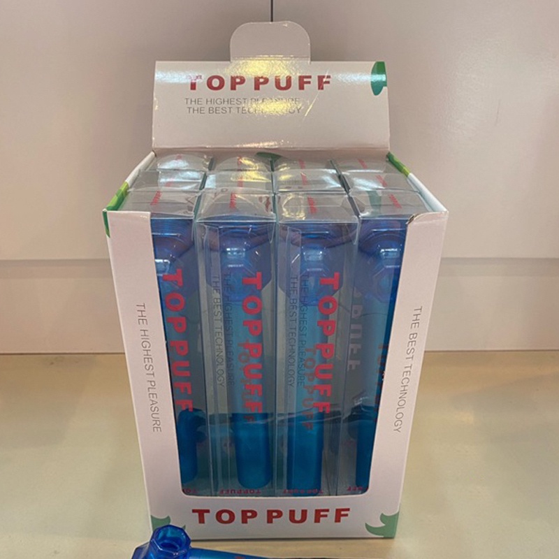 toppuff-บ้อง-ขายยกโหล-12-ชิ้น-ยกลัง-พกพา-ใช้ง่ายกับขวดน้ำทั่วไป