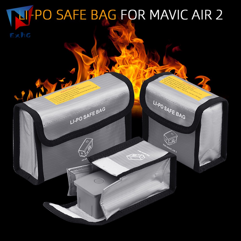 กระเป๋าเก็บแบตเตอรี่โดรน-ทนความร้อนสูง-ป้องกันการระเบิด