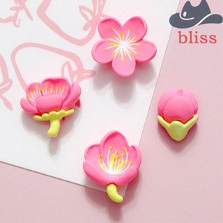 Bliss สติกเกอร์แม่เหล็ก รูปดอกซากุระ 3D สําหรับติดตู้เย็น