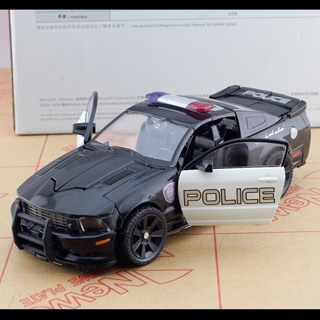 ของเล่น Transformers 3 Movie Version D-Class Barricade 1 Batianhu League-Class V09 Police Car 2