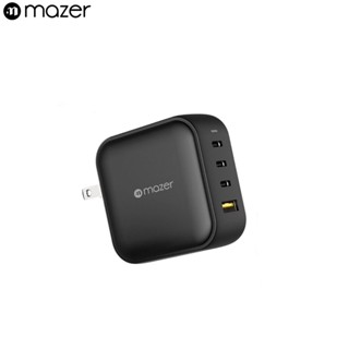 Mazer Infinite.Boost Super mini 100W USB-C PD3.0 หัวชาร์จชาร์จเร็วเกรดพรีเมี่ยม สำหรับ อุปกรณ์ Type-C /Usb-A(ของแท้100%)